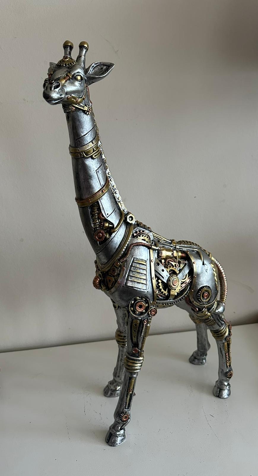 Steampunk - Dieren - Giraf - staand - 55cm hoog
