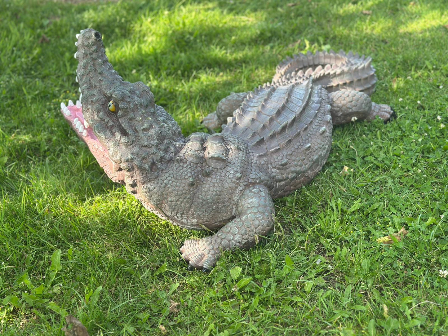 Krokodillen- grote Krokodil -115cm lang - Originele kleur